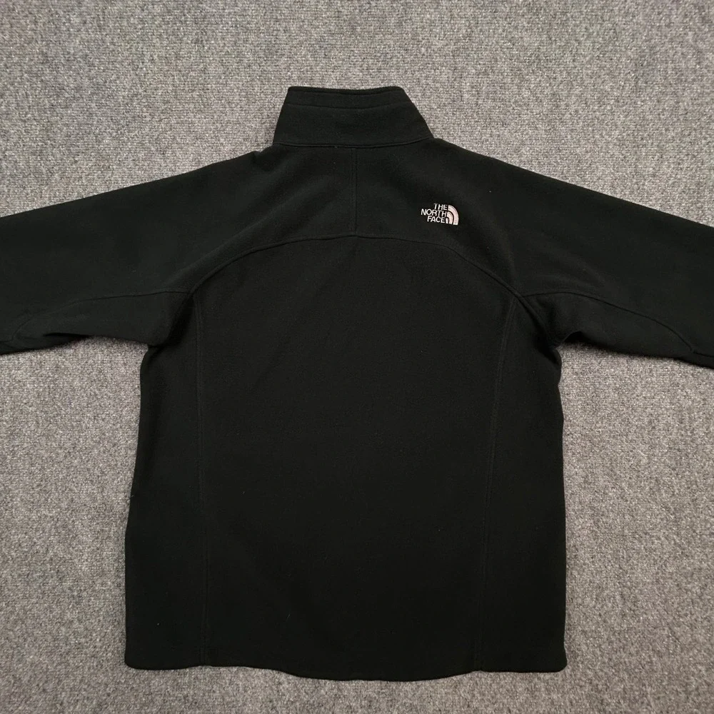The North Face WindWall Fleece Jacket Mens L Black Full Zip Gorpcore VTG Y2K